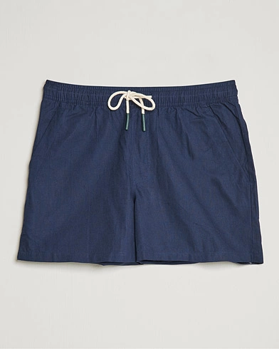 Herre | Shorts | OAS | Linen Shorts Navy