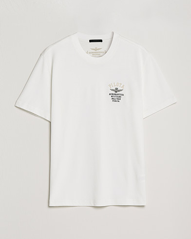 Herre | T-Shirts | Aeronautica Militare | Short Sleeve Tee Off White