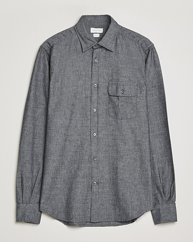 Herre | Denimskjorter | Slowear | Chambray Work Shirt Grey