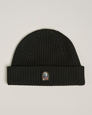 Herre | Parajumpers | Parajumpers | Ribbed Hat Black