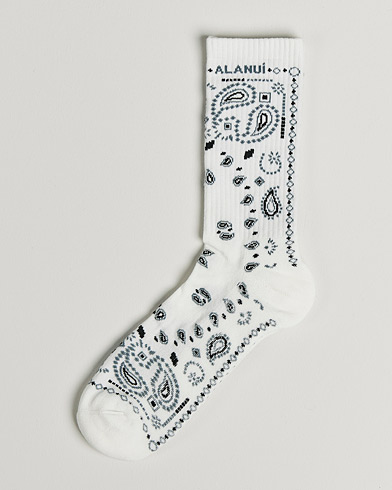 Herre | Italian Department | Alanui | Bandana Printed Socks White