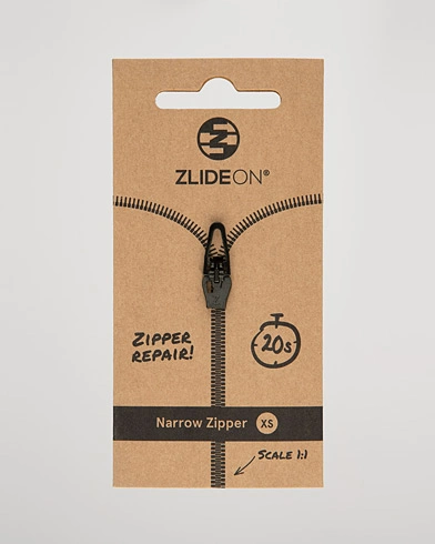 Herre | Tøjpleje | ZlideOn | Narrow Zipper Black XS