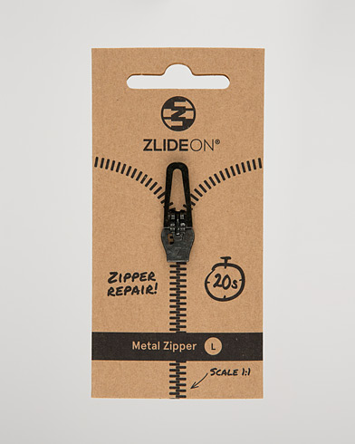 Herre | Tøjpleje | ZlideOn | Normal Metal Zipper Black L