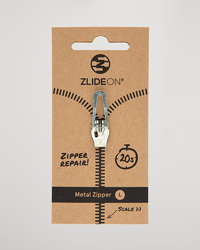 Herre | Tøjpleje | ZlideOn | Normal Metal Zipper Silver L