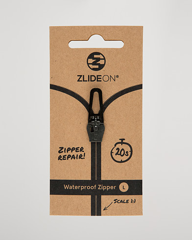 Herre | Tøjpleje | ZlideOn | Waterproof Zipper Black L