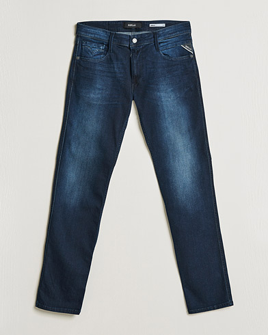 Herre | Jeans | Replay | Anbass Powerstretch Jeans Dark Blue