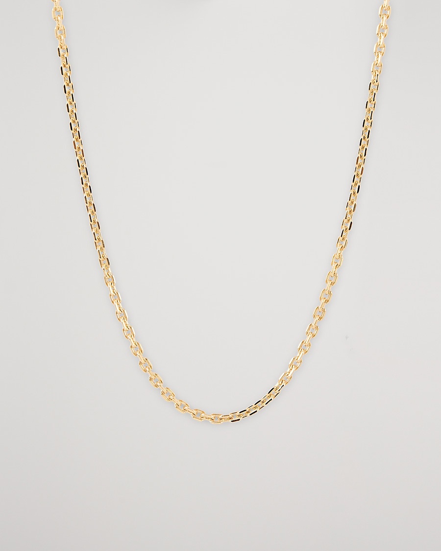 Tom Wood Anker Chain Necklace Gold – Guld