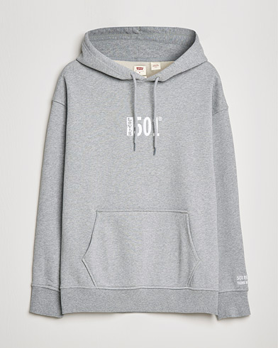 Herre | Levi's | Levi's | Relaxed Graphic 501 Hoodie Grey