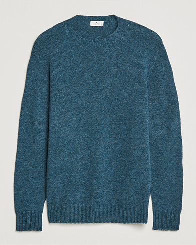 Herre | Etro | Etro | Crew Neck Sweater Dark Blue