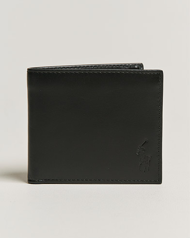 Herre | Punge | Polo Ralph Lauren | Logo Leather Billfold Wallet Black