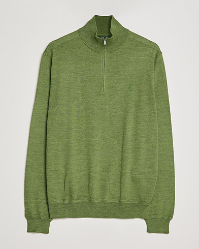 Herre |  | Polo Ralph Lauren Golf | Performance Merino Half Zip Sweater Cargo Green