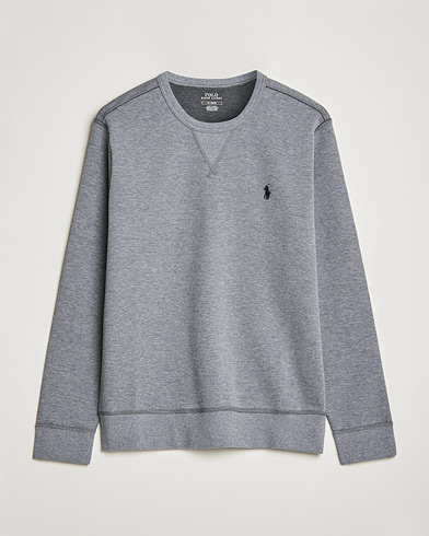 Herre | Trøjer | Polo Ralph Lauren | Double Knit Sweatshirt Classic Grey Heather