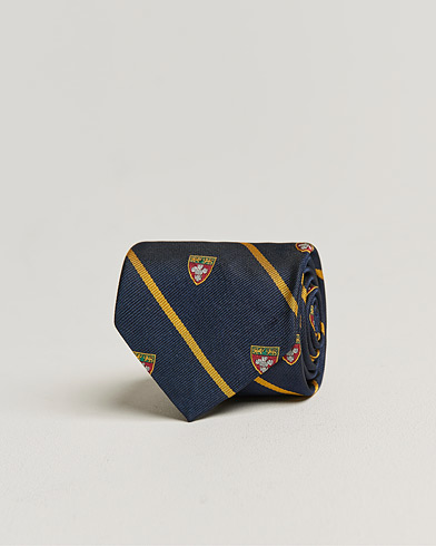 Herre |  | Polo Ralph Lauren | Crest Striped Tie Navy