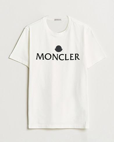 Herre | Svar på søgning | Moncler | Lettering T-Shirt White
