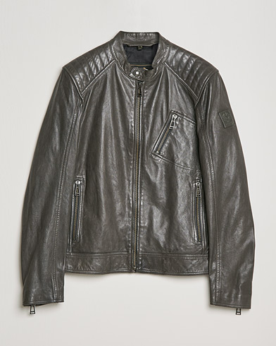 Herre | Læderjakker | Belstaff | V Racer 2.0 Leather Jacket Dark Grey