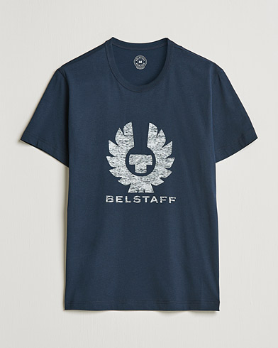 Herre | T-Shirts | Belstaff | Coteland Logo Crew Neck Tee Dark Ink