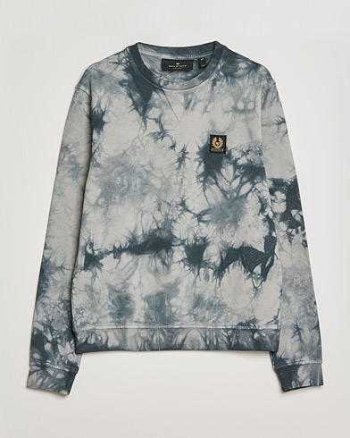 Herre | Grå sweatshirts | Belstaff | Surface Batik Sweatshirt Granite Grey