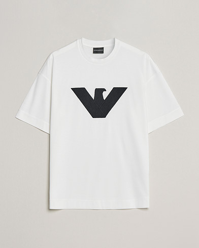 Herre | T-Shirts | Emporio Armani | Logo Cotton Tee White