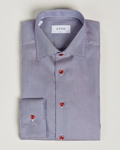 Herre | Businessskjorter | Eton | Royal Dobby Shirt Mid Red