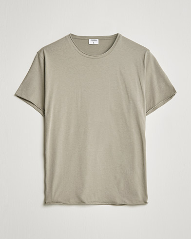Herre | T-Shirts | Filippa K | Roll Neck Tee Oyster Grey