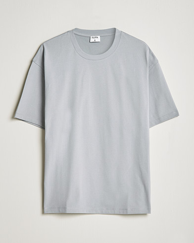 Herre | T-Shirts | Filippa K | Brushed Cotton Tee Fog Blue