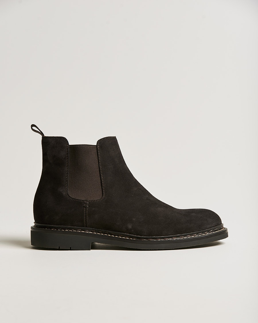 Herre | | Heschung | Tremble Hydrovelours Sude Boot Brown