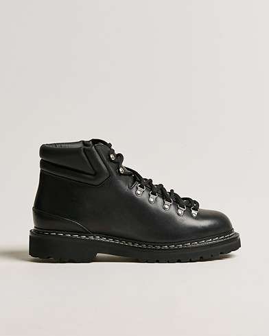 Herre | Sorte støvler | Heschung | Vanoise Leather Hiking Boot Black
