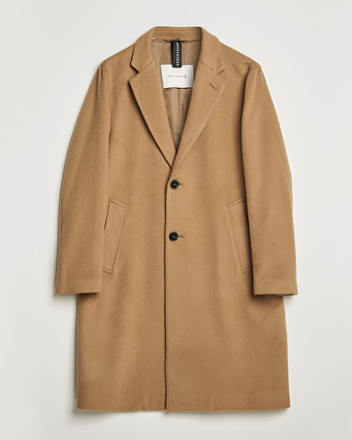 Herre | Jakker | Mackintosh | New Stanley Wool/Cashmere Coat Beige