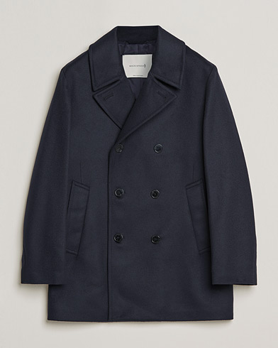 Herre | Formelle jakker | Mackintosh | Dalton Wool/Cashmere Peacoat Navy