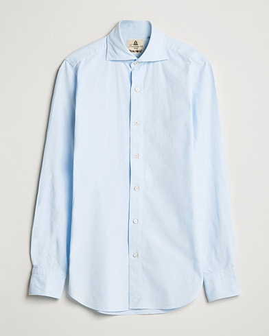 Herre | Denimskjorter | Finamore Napoli | Tokyo Slim Original Chambray Shirt Light Blue