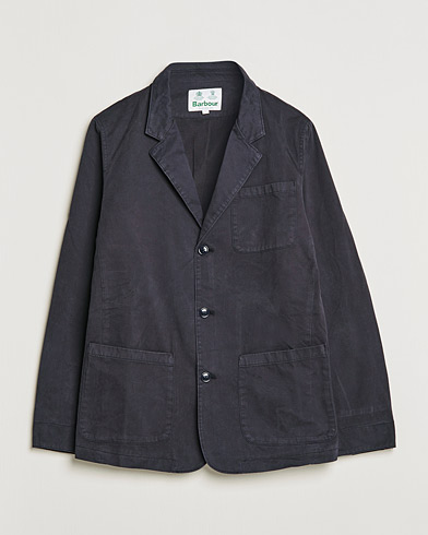 Herre | An overshirt occasion | Barbour White Label | Baker Cotton Overshirt City Navy