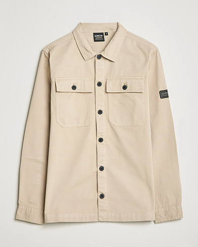 Herre | Shirt Jackets | Barbour International | Adey Pocket Overshirt Oyster