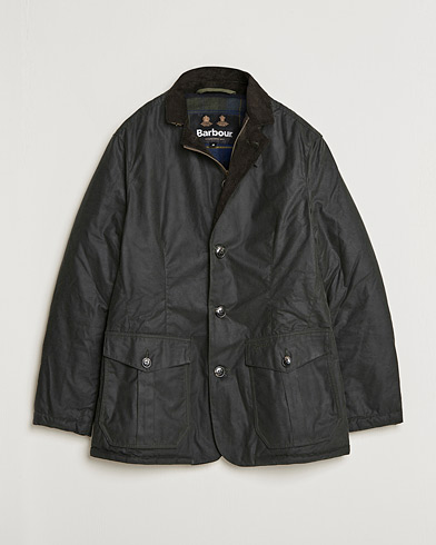 Herre | Barbour Lifestyle | Barbour Lifestyle | Winter Lutz Waxed Jacket Sage