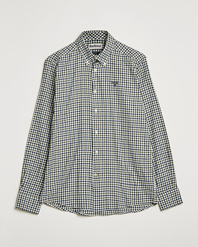 Herre | Barbour Lifestyle | Barbour Lifestyle | Finkle Gingham Flannel Shirt Olive