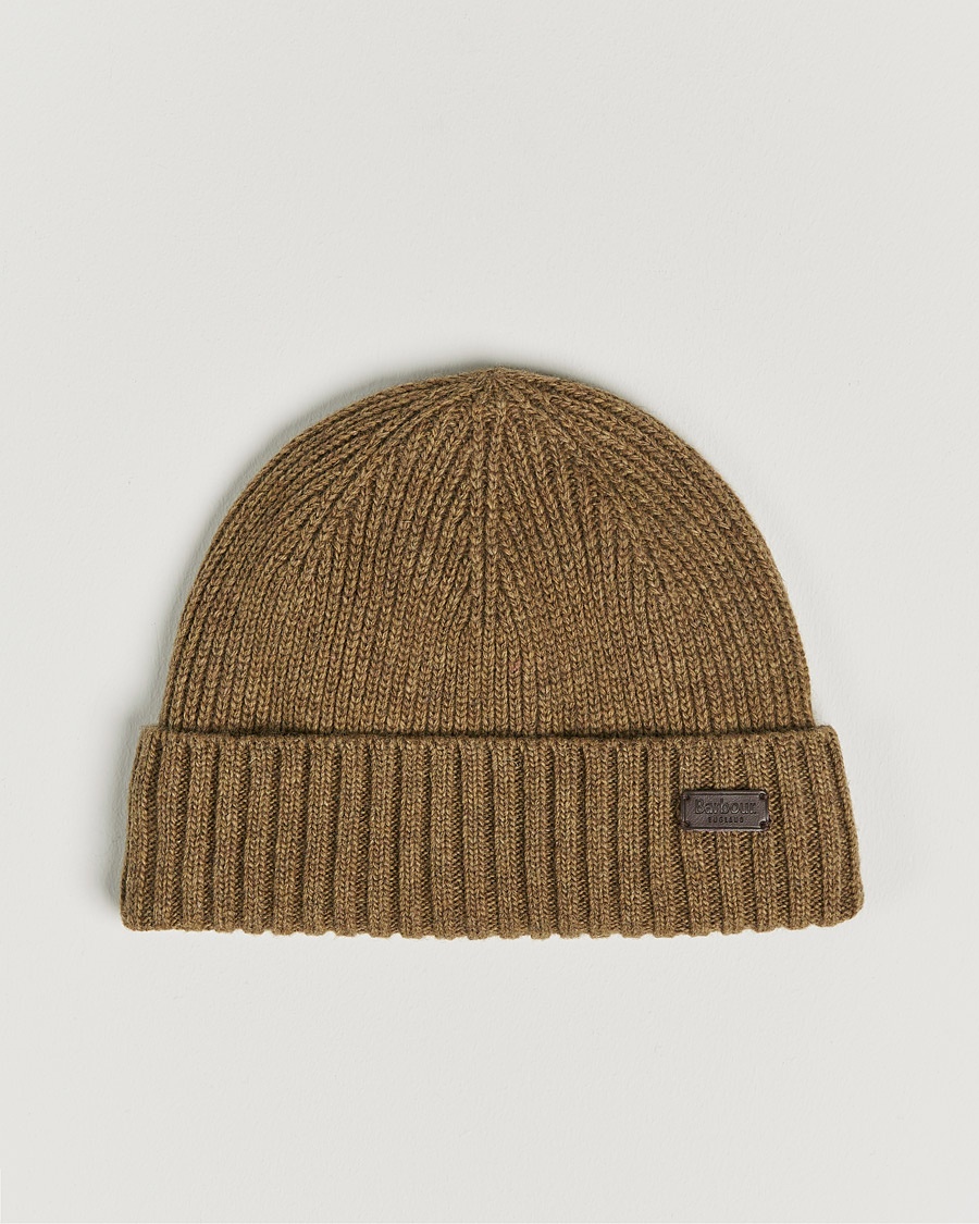 Herre | | Barbour Lifestyle | Carlton Wool Beanie Sandstone