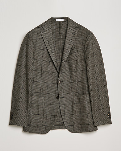 Herre | Blazere & jakker | Boglioli | K Jacket Wool Check Blazer Brown