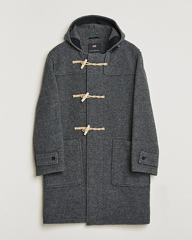 Herre | Duffle coats | Gloverall | 575 Monty Original Duffle Coat Grey/Blackwatch