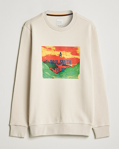 Herre | Trøje | Paul Smith | Embroidered Sweatshirt Off White
