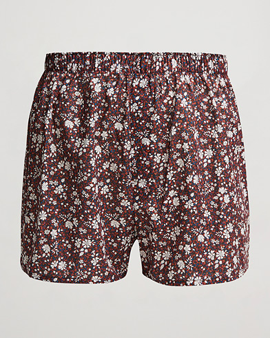 Herre | Boxershorts | Sunspel | Liberty Printed Cotton Boxer Shorts Red
