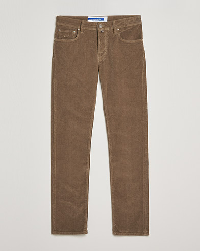 Herre | 5-pocket bukser | Jacob Cohën | Bard 5-Pocket Corduroy Trousers Taupe