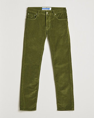Herre | 5-pocket bukser | Jacob Cohën | Bard 5-Pocket Corduroy Trousers Green