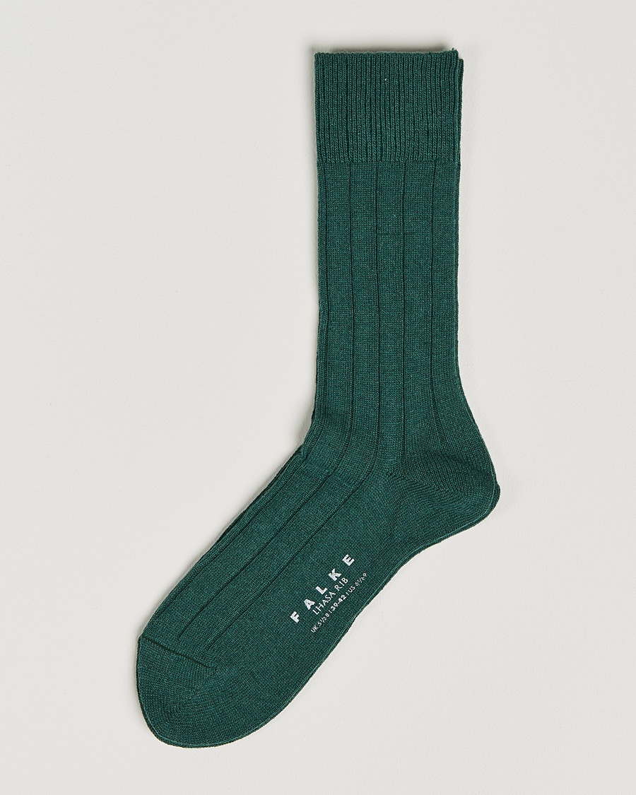 Falke Lhasa Cashmere Hunter Green – Grøn