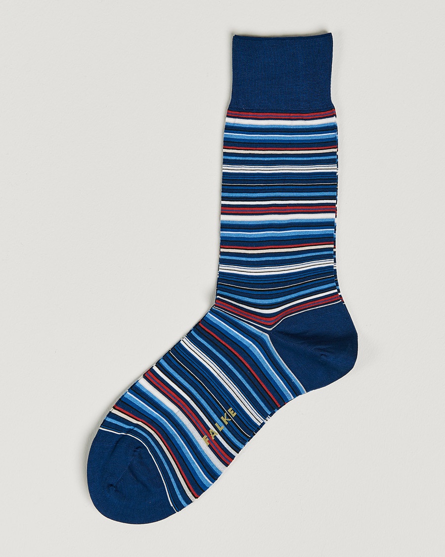 Falke Micro Block Sock Navy – Blå