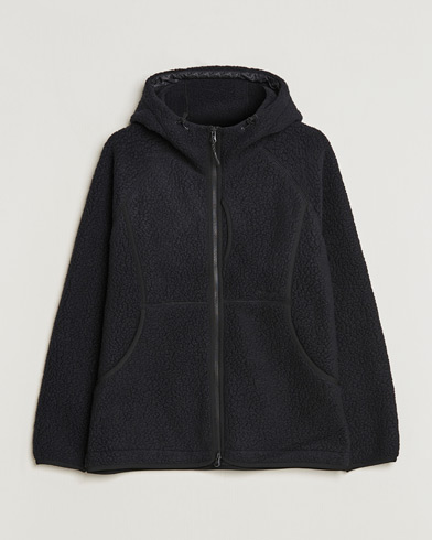 Herre | Japanese Department | Snow Peak | Thermal Boa Fleece Jacket Black