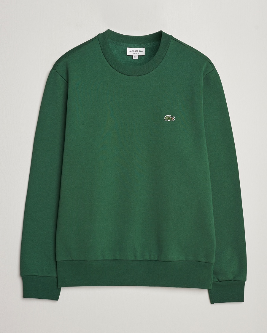 Lacoste Crew Neck Sweatshirt Green – Grøn