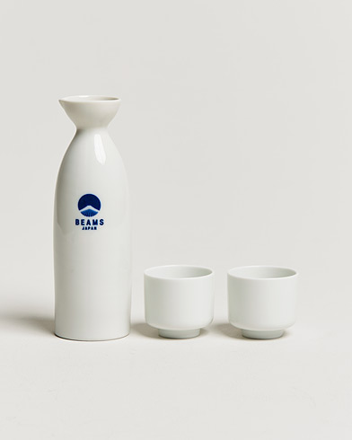 Herre |  | Beams Japan | Sake Bottle & Cup Set White