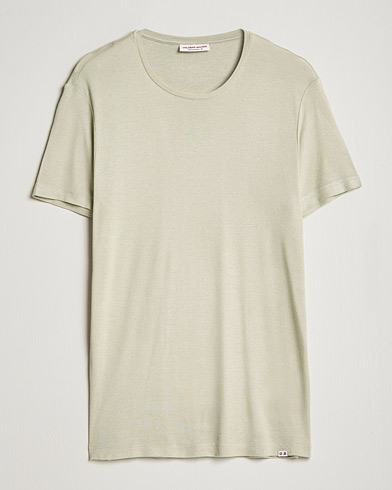 Herre | Orlebar Brown | Orlebar Brown | OB Classic Modal/Cashmere T-Shirt Parched Green