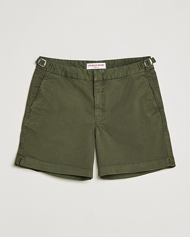 Herre | Chino shorts | Orlebar Brown | Bulldog Cotton Twill Shorts Forest Night