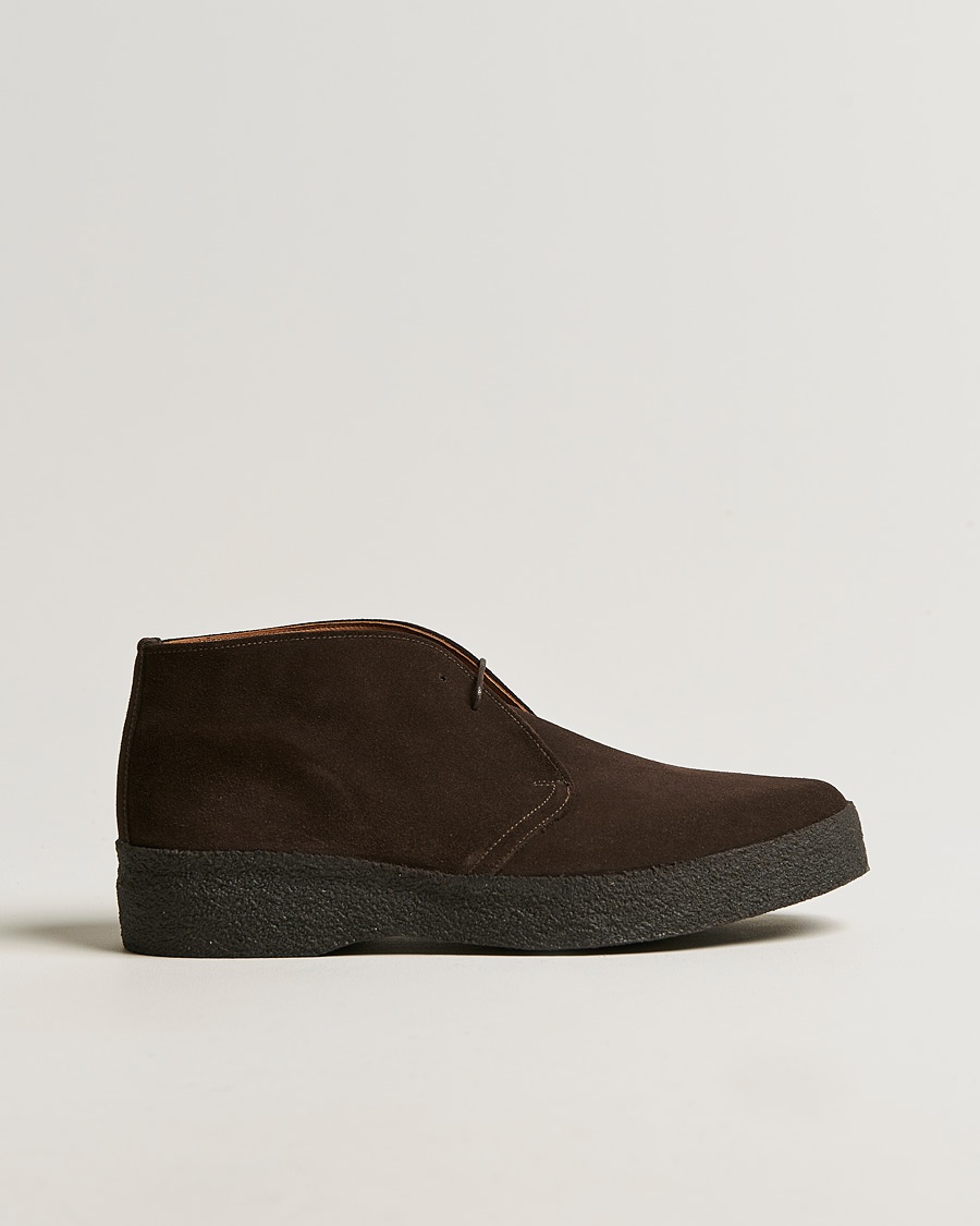 Sanders Sam Chukka Boot Pinner Suede – Brun