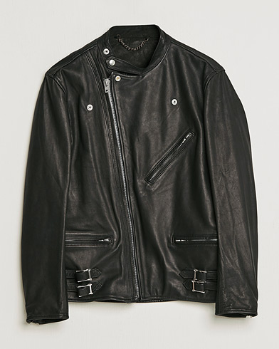 Herre | Læderjakker | Beams F | Riders Leather Jacket Black